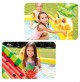 Playcenter frutta Intex 57168 piscina scivolo gonfiabile bambini spruzzi ananas